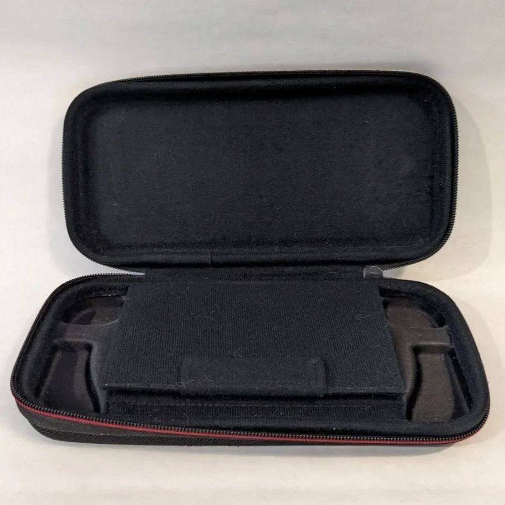 Official Nintendo Switch Travel Case Black Ballistic Nylon Hard Pad Carrying OEM